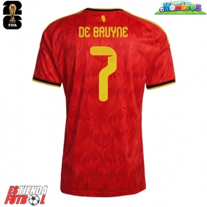 Bélgica Kevin De Bruyne #7 Primera Equipación Mundial 2026 Manga Corta